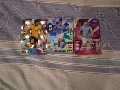 original panini and Topps match attax cards