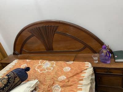 King Bed Fully Wooden