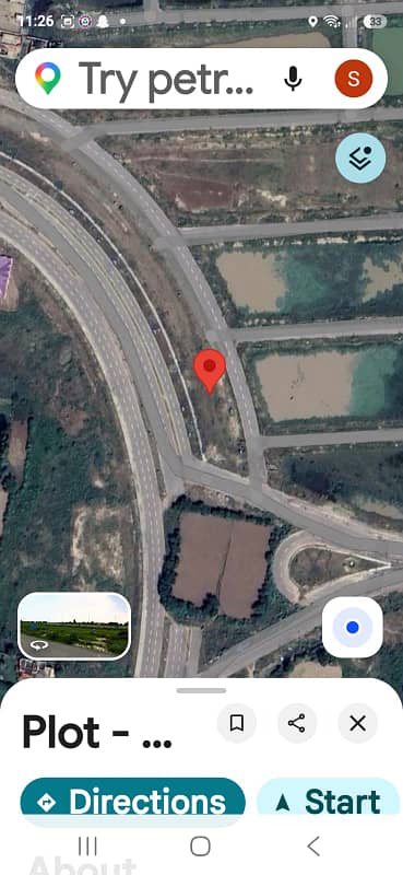 PLOT FOR SALE IN DHA PHASE IN 9 PRISM OUTER CIRCLE