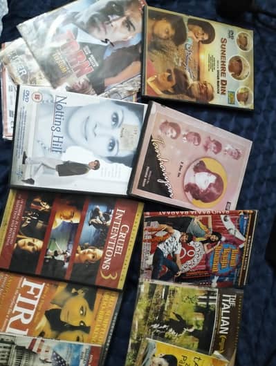 DVD and CD all original full hd Indian and English movies and art