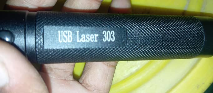 Urgent Sale: Rechargeable USB Laser Pointer 303 - Complete Box