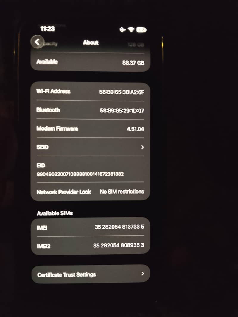 Apple iPhone 14 plus 8