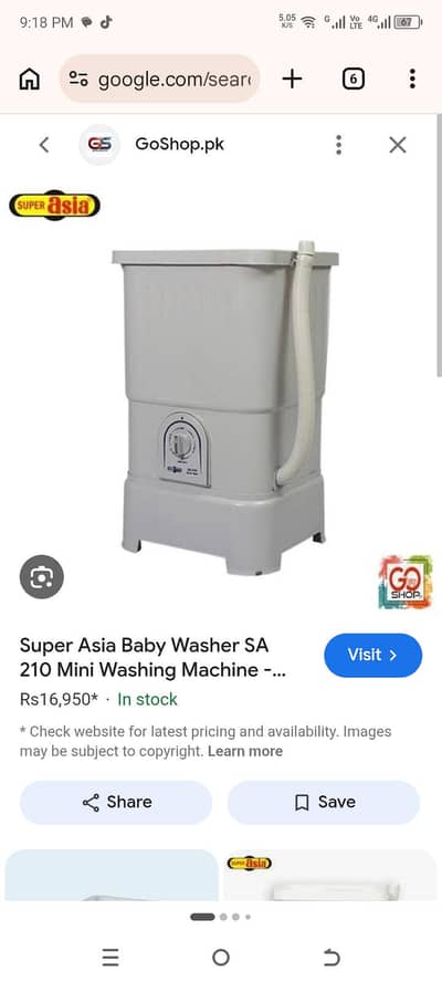 mini washing machine