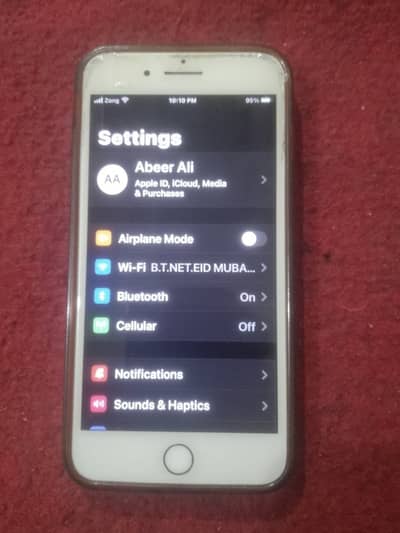 iPhone 7  plus 128GB official pta approved Urgent sell
