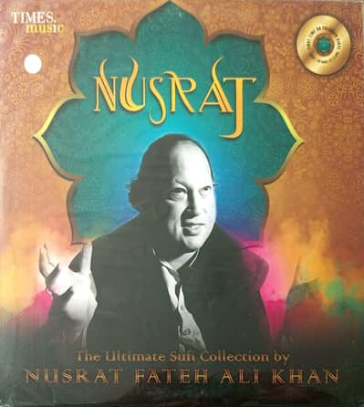 Brand New and Sealed Pack LP Records of Nusrat Fateh Ali Khan