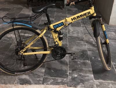 Hummer folding bicycle