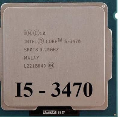 I5 3rd gen cpu processor. I5 3470 budget gaming processor.