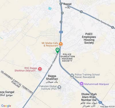 1 kanal commercial plot for sale main chak beli road