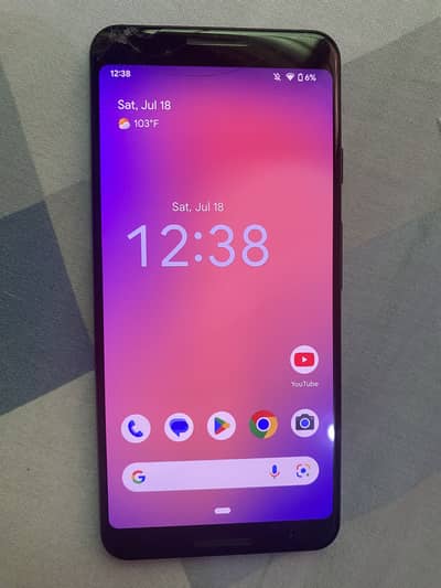 Google pixel 3 Non PTA 4/65 GB urgent sale