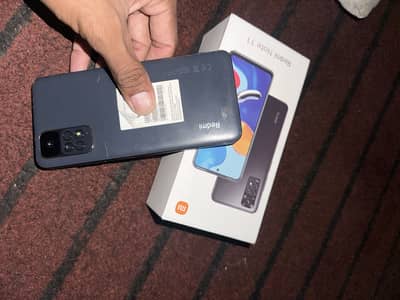 Readmi note11 /6+2/128GB box charger full accessories