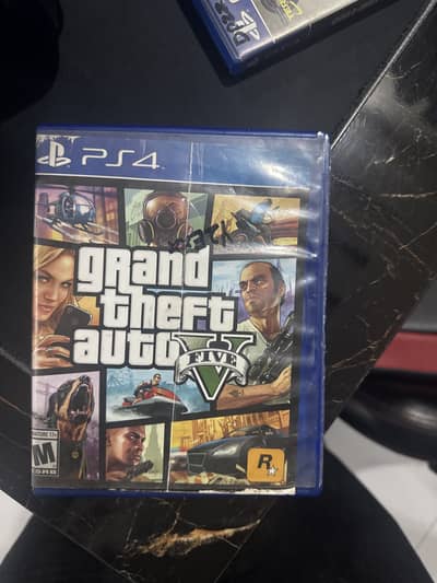 Ps4 games gta and call of duty