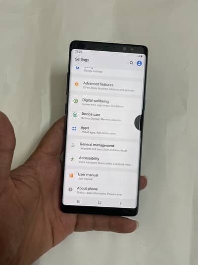 Samsung Note 8 official pta approved dual sim app