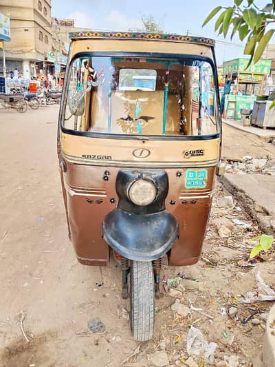SAZGAR 2020 MODEL 3 SEATER RICKSHAW