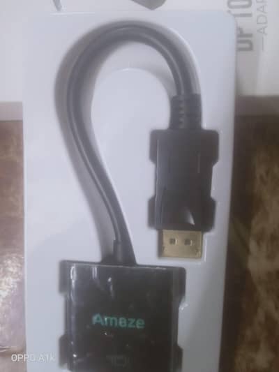 DP to VGA connector New 
