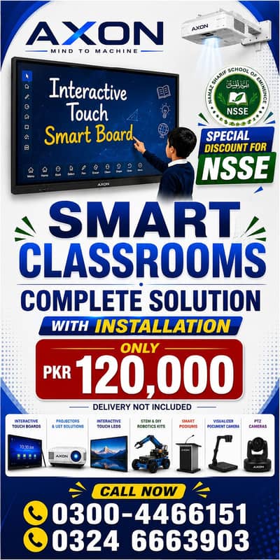 Interactive touch smart board class rebotic kits STEMmul