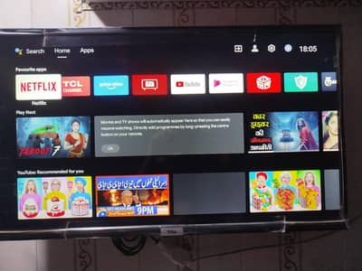 Brand New TCL android Led 32 inch condition 10/10