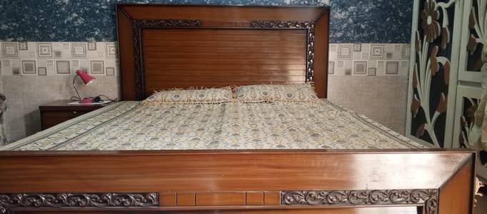 Double Bed for Sale Without Metress