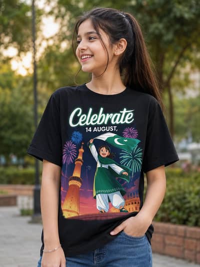 Independence Day Kids Printed T-Shirt