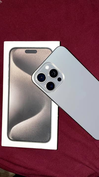 iPhone 15 Pro Max JV with Box