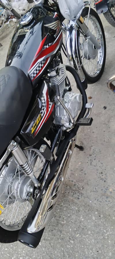 Honda 125 salf start model 2024 punjab invoice