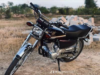 honda 125 self start brand new condition 2025 model