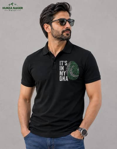 Pakistan Independence Day Polo Shirt | Premium Printed Polo