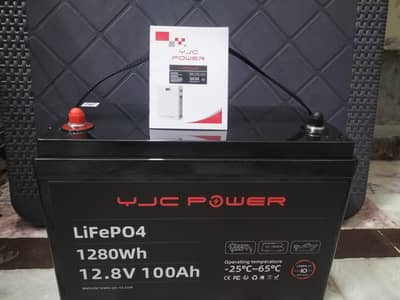 Lithium ion battery new no used cycles with 5 years warranty card