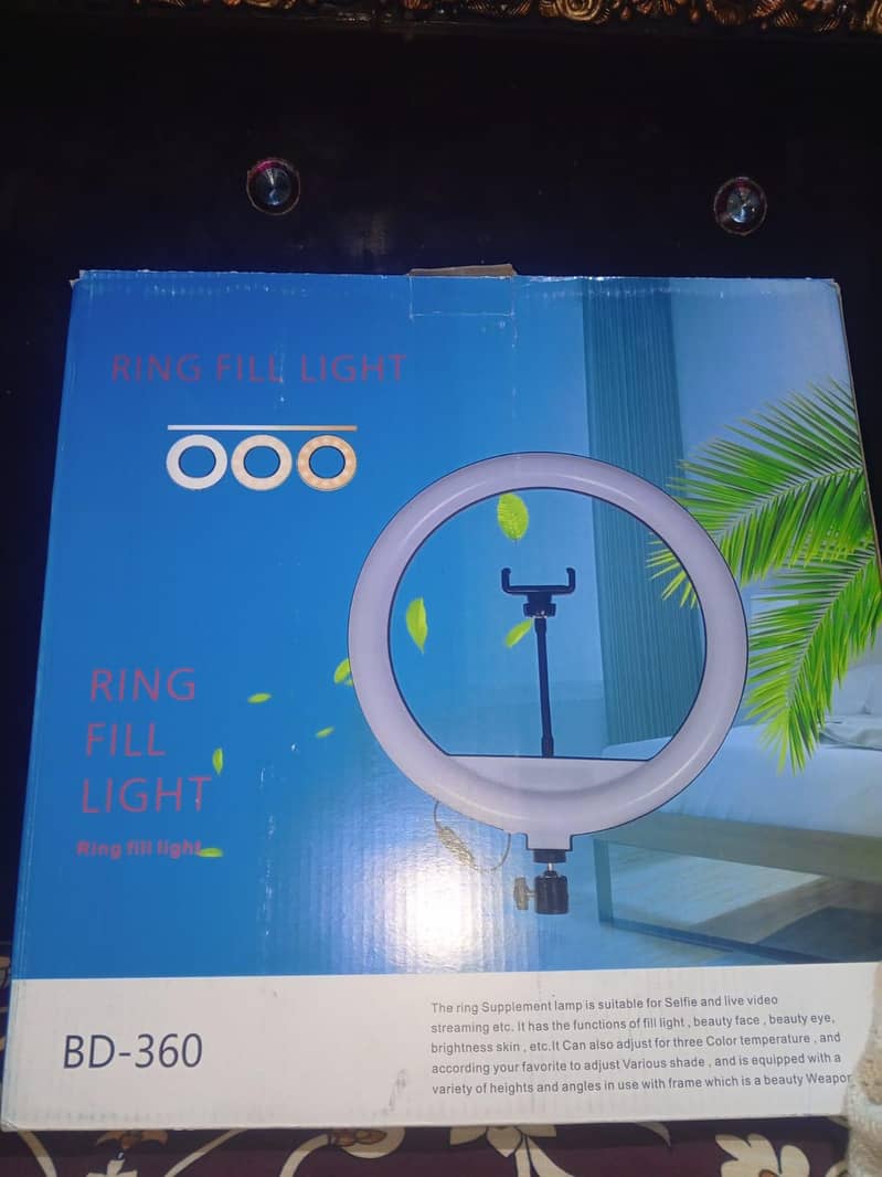 Ring TIKTOK background light 0