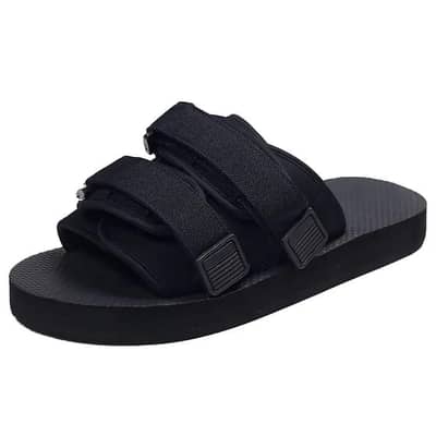 Premium Double Strap Slide Slippers – Soft & Comfortable