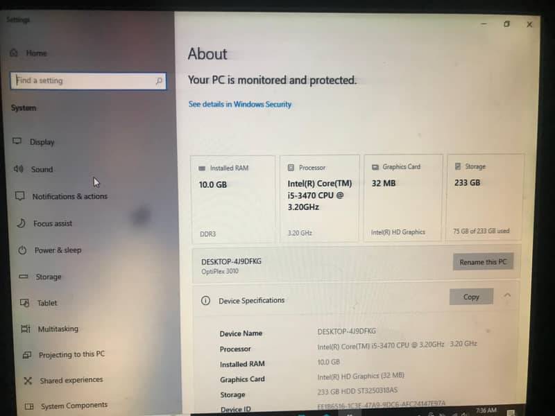 Dell Core i5 3rd Gen PC |  Full Computer Set 1
