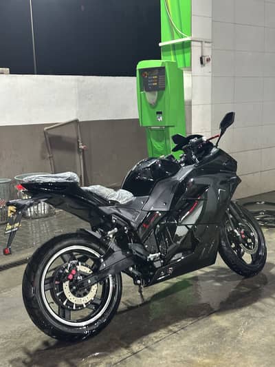One month used zhong fa ev bike for sale
