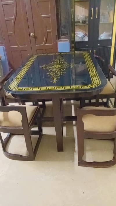 Dinning Table with 6 Chairs