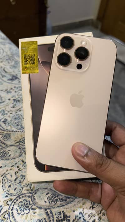 Iphone 16 pro 256gp pta approved 98 health cycle 202 condition 10/10