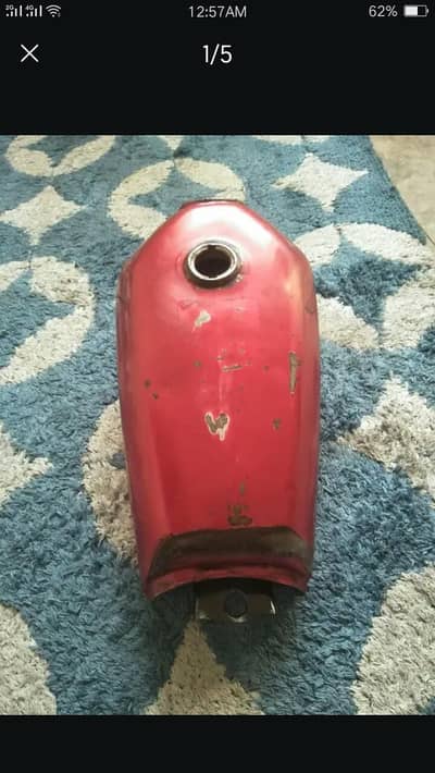 125 fuel tank