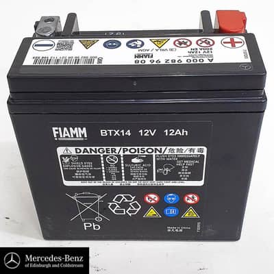Genuine Mercedes Benz Battery completely fresh new limited stock