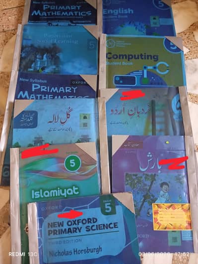 Grade 5 course books