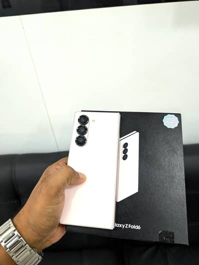 Samsung Mobile Z Fold 6 512 GB Dual Physical Official PTA  with box