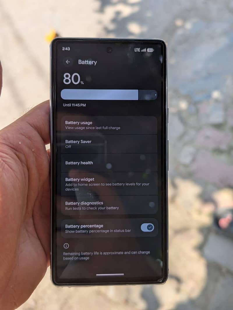 Google Pixel 7a 9