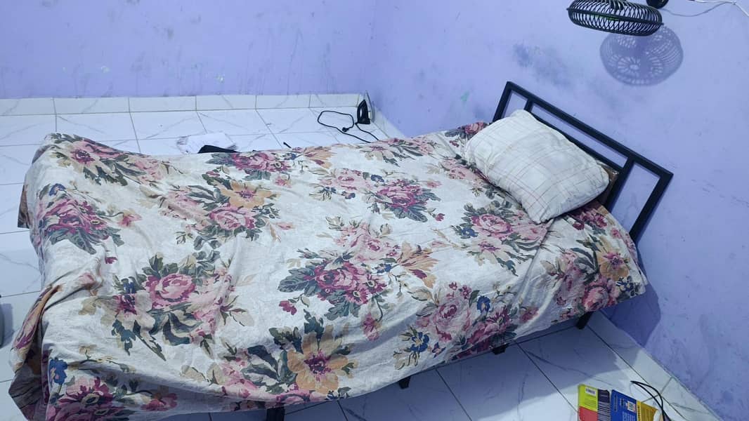 foldable Single bed Iron 5