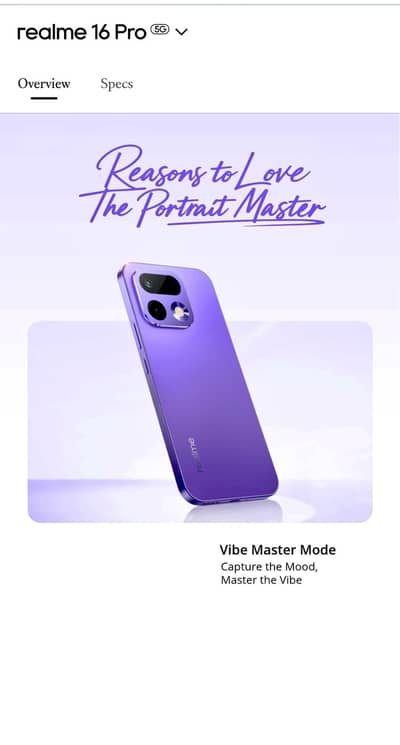 Realme 16 Pro 12+14 RAM 500GB 200MP & 7000mh Ultra Biggest Battery