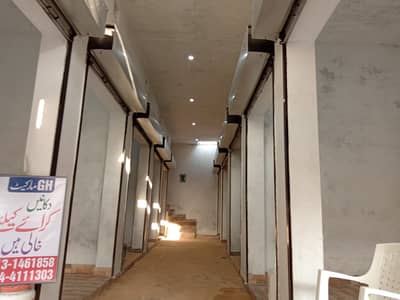 New shops are Available in GH Market at main location Darowghawala