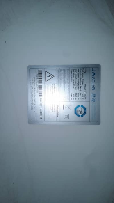 JA Solar 400watt panel