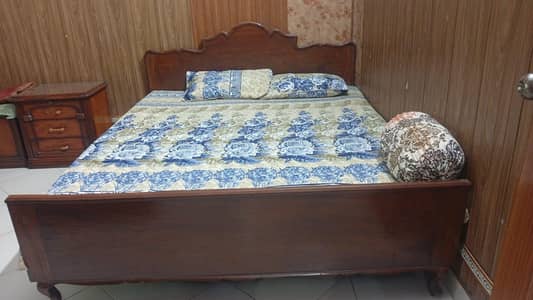 wooden bed for sale