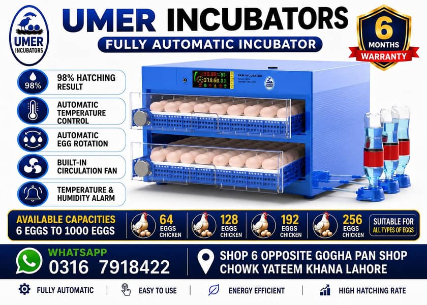 Automatic Egg Incubator | Egg Hatching Machine | Incubator | Brooder 3