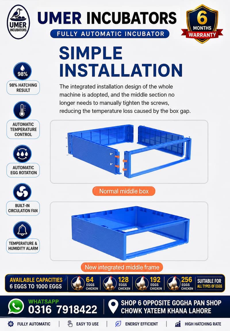 Automatic Egg Incubator | Egg Hatching Machine | Incubator | Brooder 6