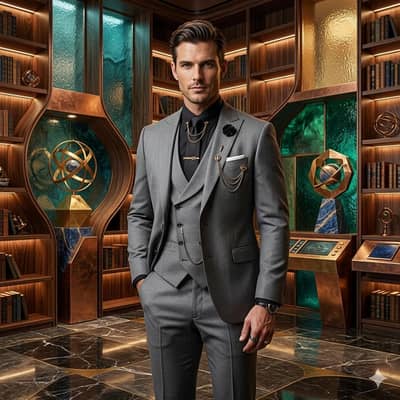 wedding pent coat customized