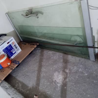 glass door