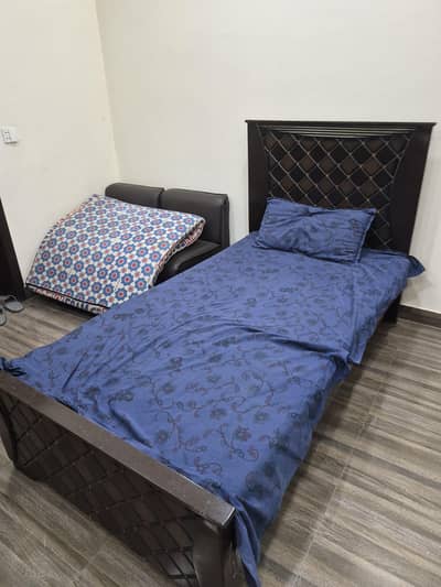 Wooden Single Bed