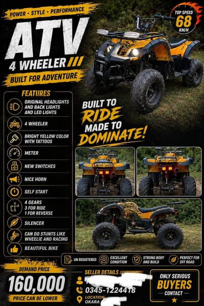 ATV FOR SALE