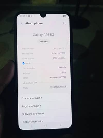 Samsung Mobile A25 5G